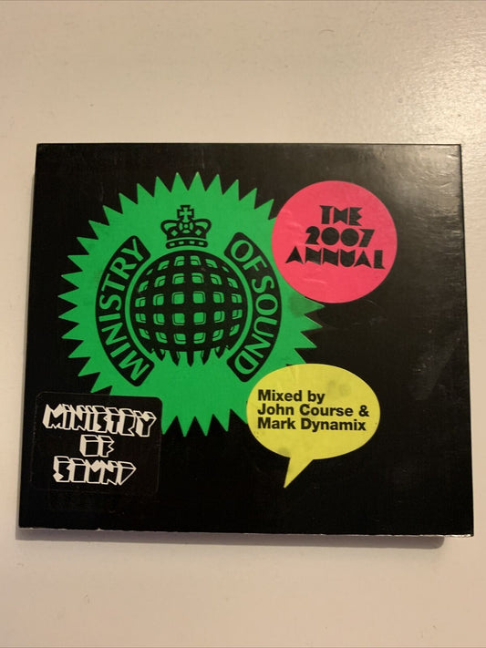 Ministry of Sound The 2007 Annual Mixed by John Course & Mark Dynamix (CD, 2007)