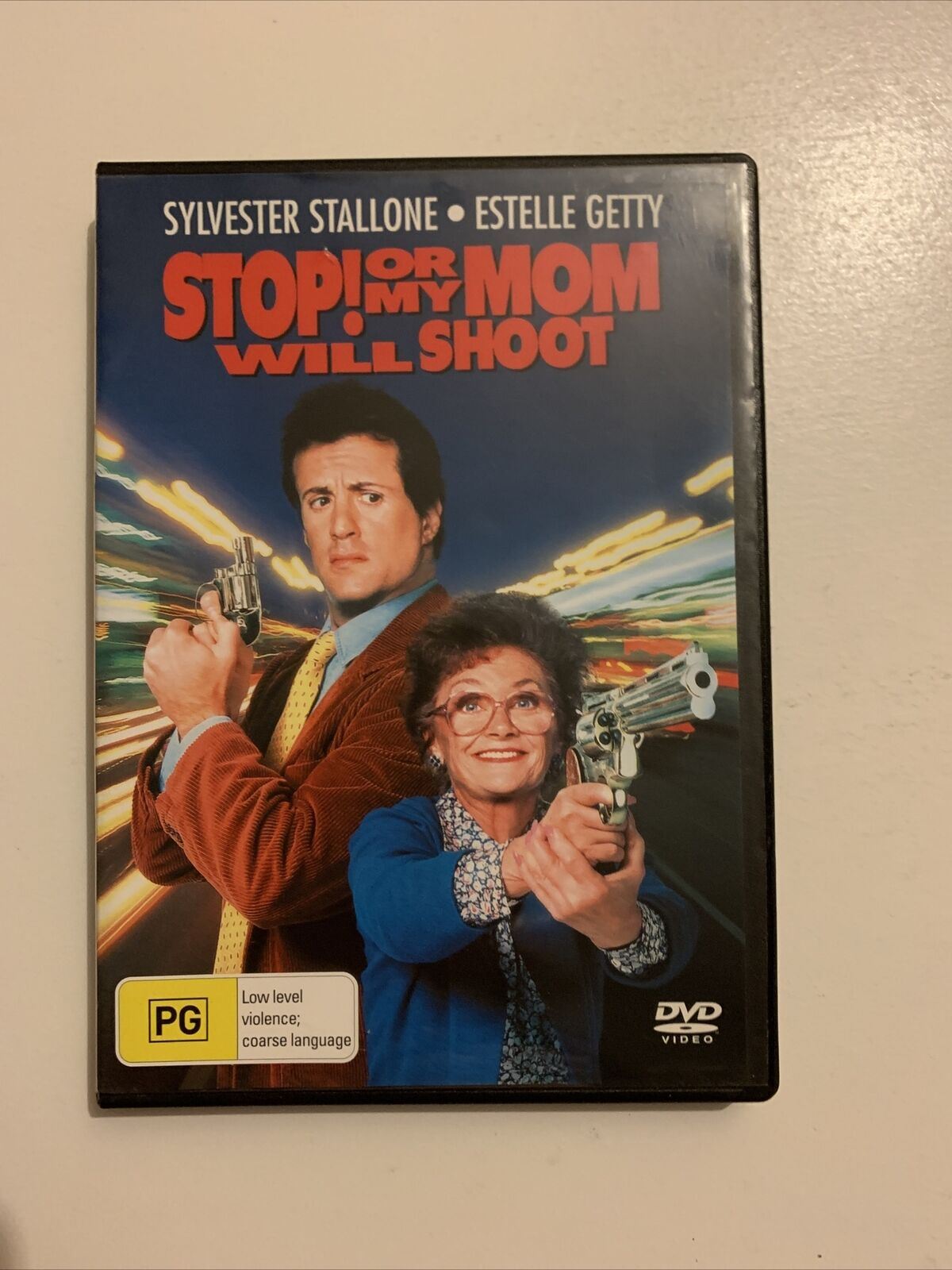 Stop! Or My Mom Will Shoot (DVD, 1992) Sylvester Stallone Region 4&2