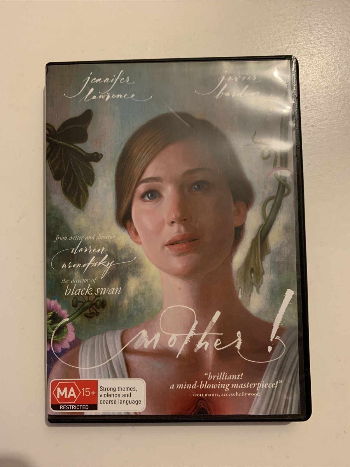 Mother! (DVD, 2018) Jennifer Lawrence, Javier Barden. Region 4