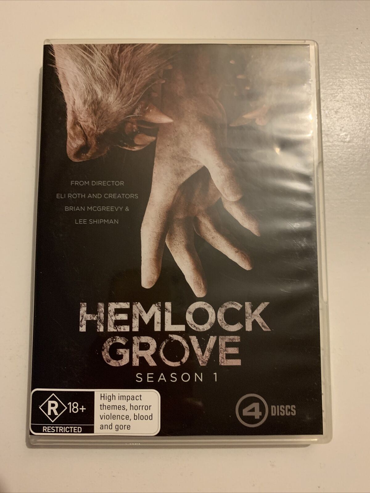 Hemlock Grove : Season 1 (DVD, 2015, 4-Disc Set) Region 4