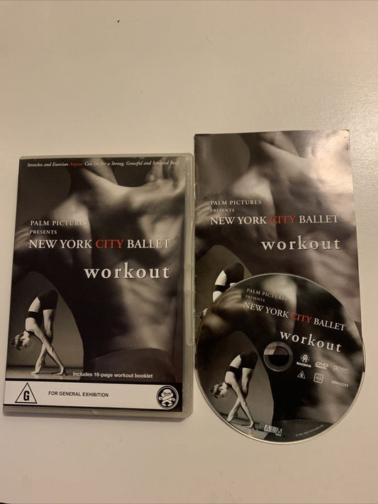 New York City Ballet Workout With 16-Page Booklet (DVD, 2001) All Regions