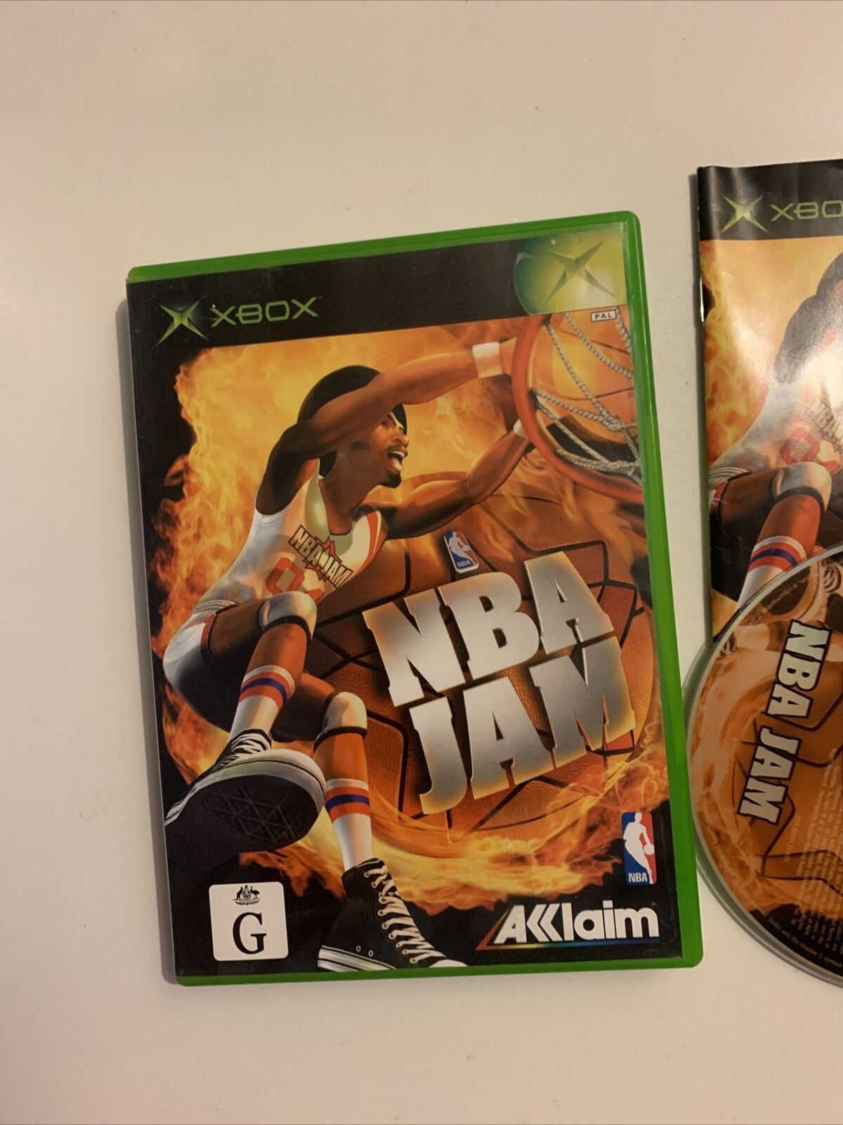 NBA Jam - Microsft Xbox Original PAL Game with Manual