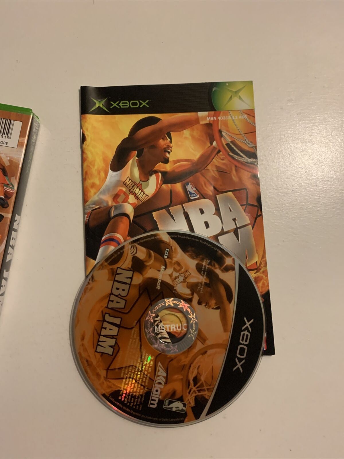 NBA Jam - Microsft Xbox Original PAL Game with Manual