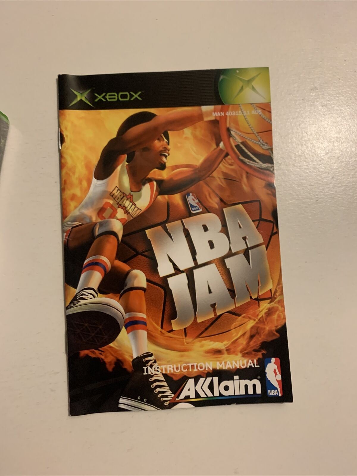 NBA Jam - Microsft Xbox Original PAL Game with Manual