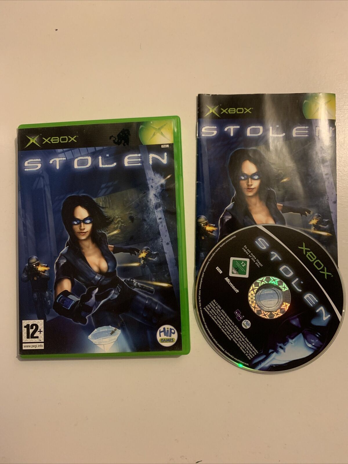 Stolen - Microsoft Xbox PAL Game with Manual