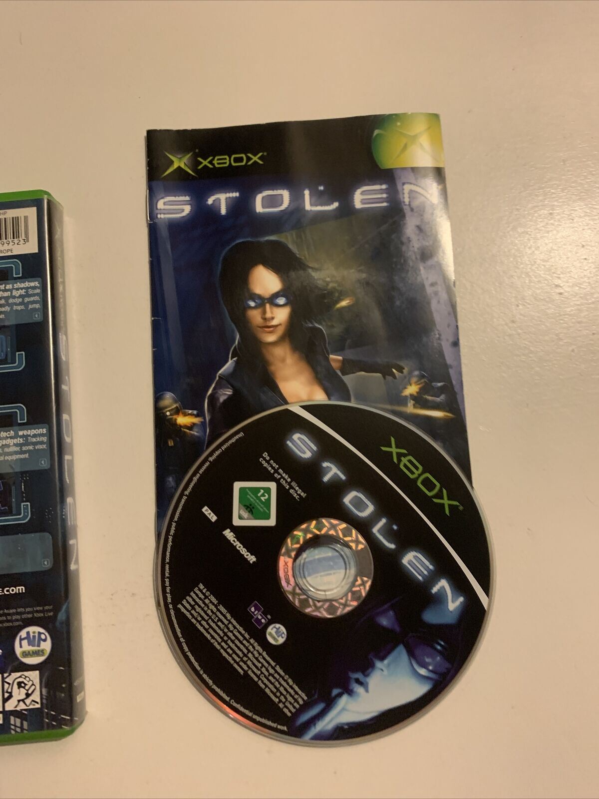 Stolen - Microsoft Xbox PAL Game with Manual