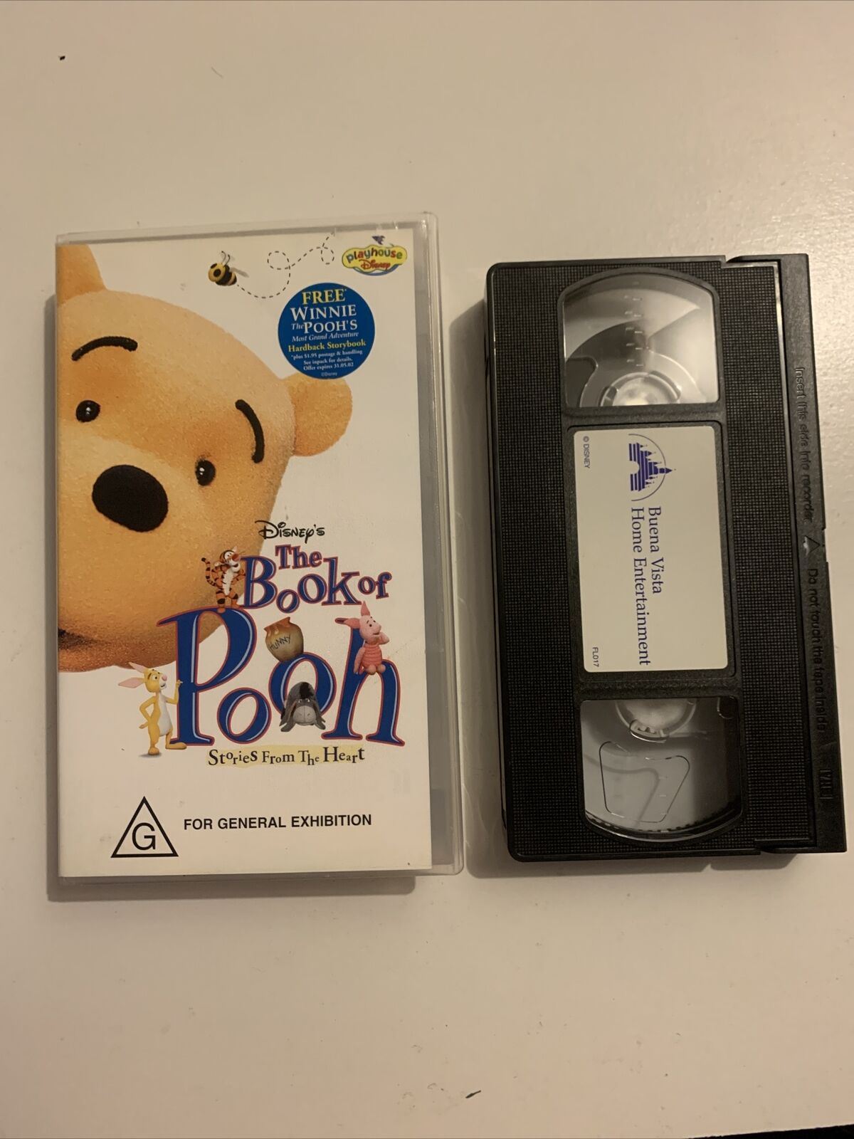 Disney's The Book of Pooh - Story From The Heart (VHS, 2001) PAL Winnie the Pooh