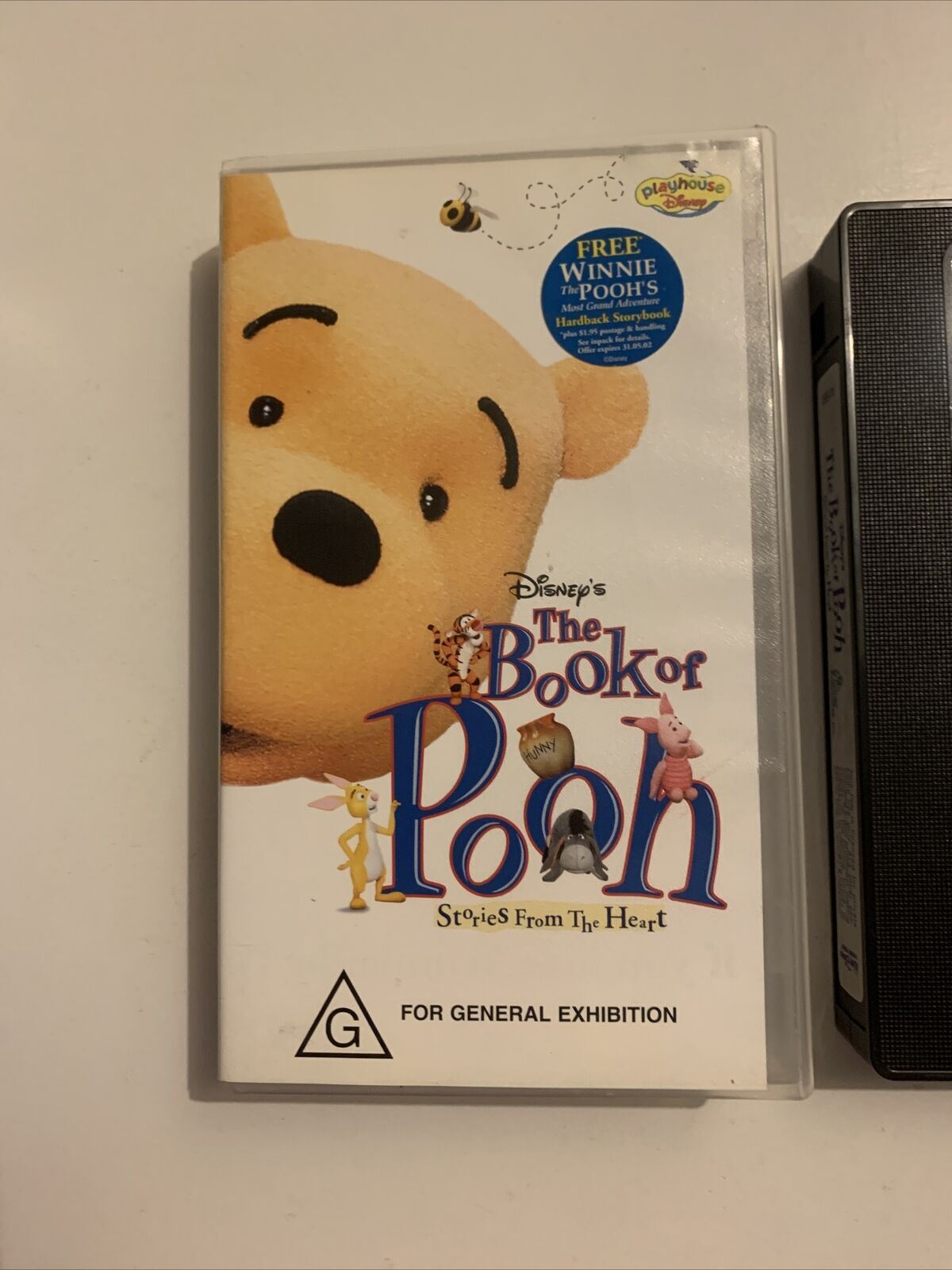 Disney's The Book of Pooh - Story From The Heart (VHS, 2001) PAL Winnie the Pooh