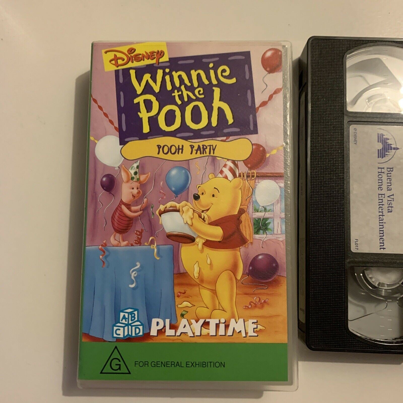 Winnie The Pooh - Pooh Party (VHS, 1994) PAL – Retro Unit