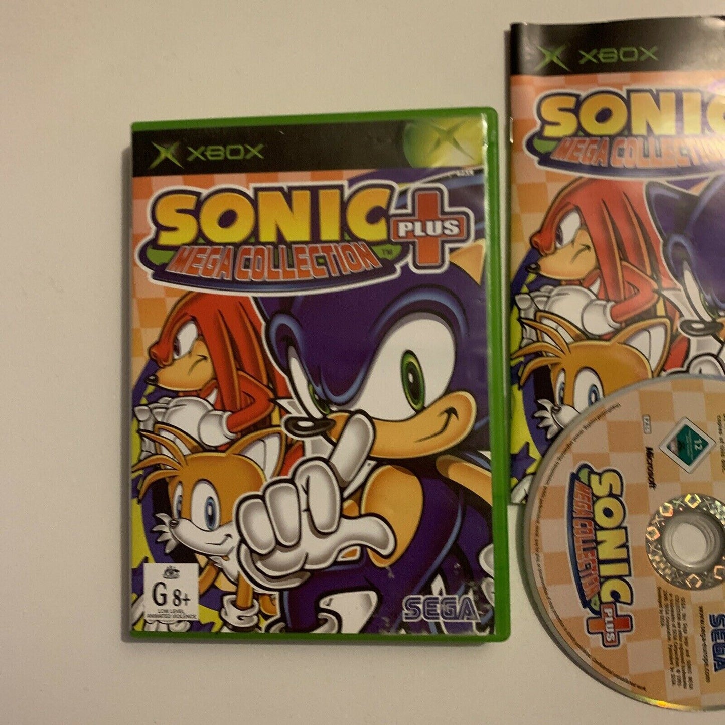 Sonic Mega Collection Plus - Xbox Original With Manual PAL