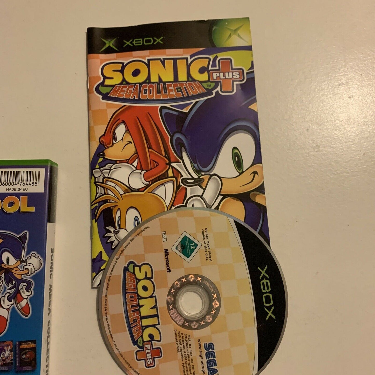 Sonic Mega Collection Plus - Xbox Original With Manual PAL