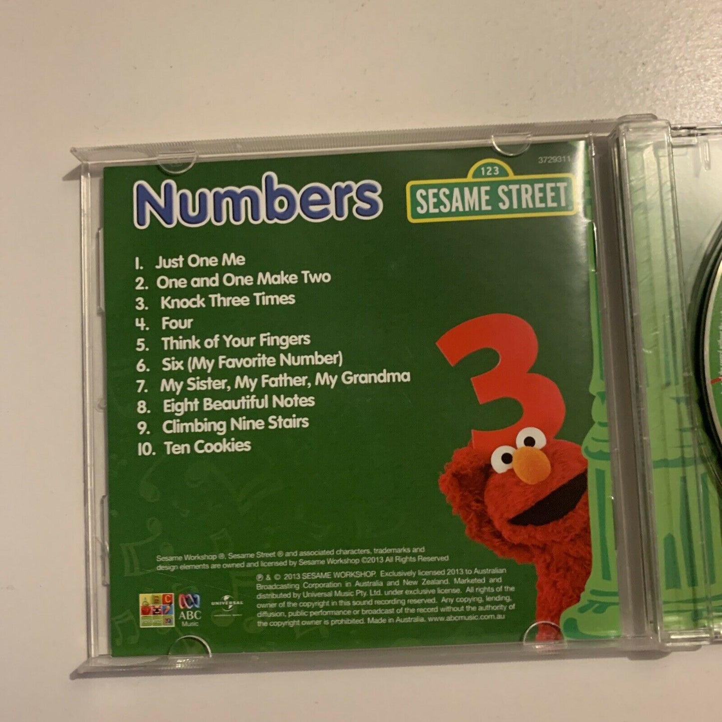 Sesame Street - Numbers (CD, 2013) ABC For Kids