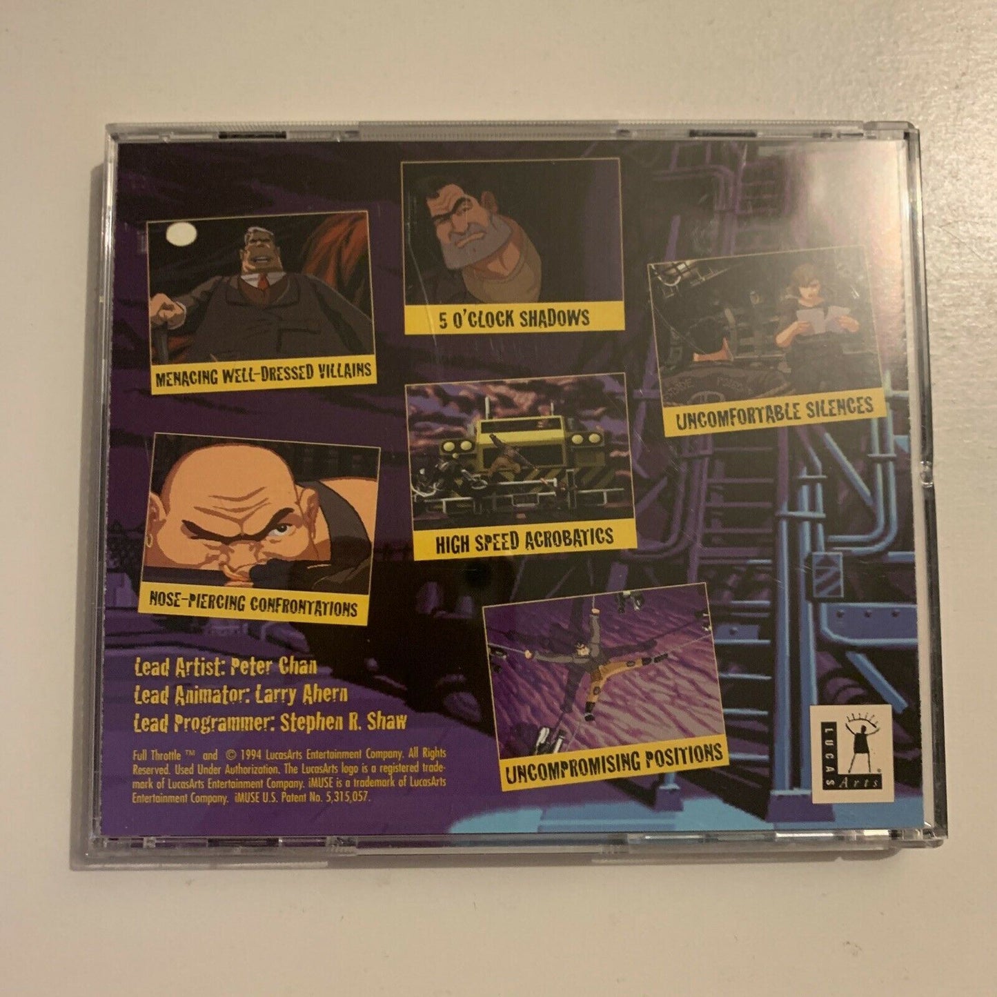 Full Throttle PC CDROM 1994