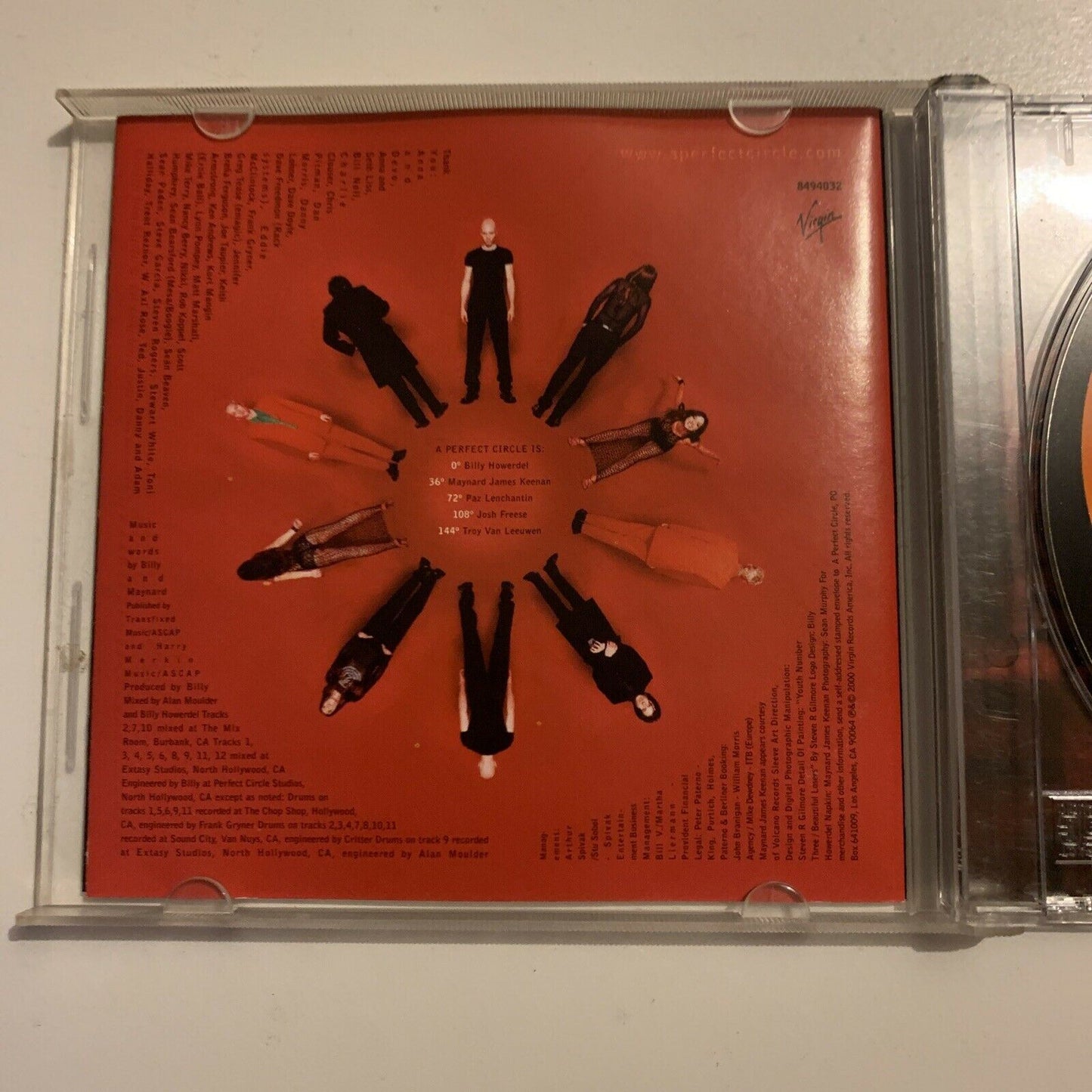 A Perfect Circle - Mer De Noms (CD, 2000)