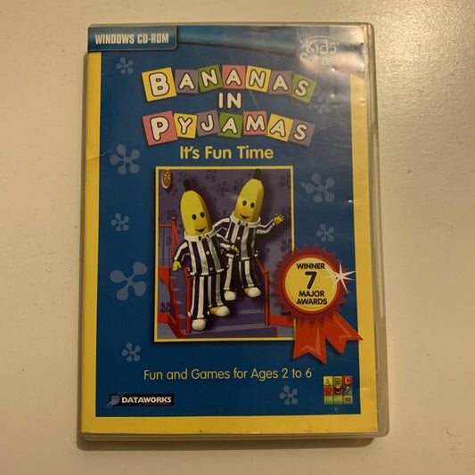 Bananas In Pyjamas - It's Fun Time PC CDROM Video Game Windows XP 2006