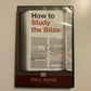 Joyce Meyer: How To Study The Bible (DVD) All Regions