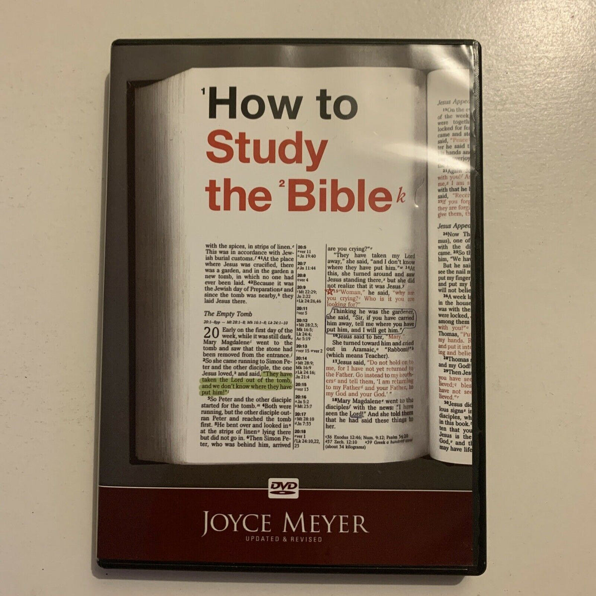 Joyce Meyer: How To Study The Bible (DVD) All Regions