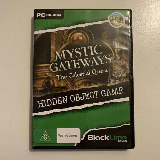 Mystic Gateways - The Celestial Quest PC Windows CDROM Hidden Object Game