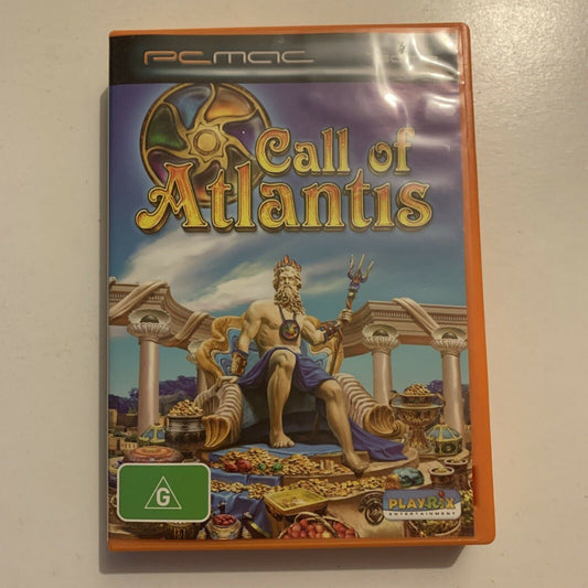 Call of Atlantis - PC Windows MAC CDROM Hidden Object Game