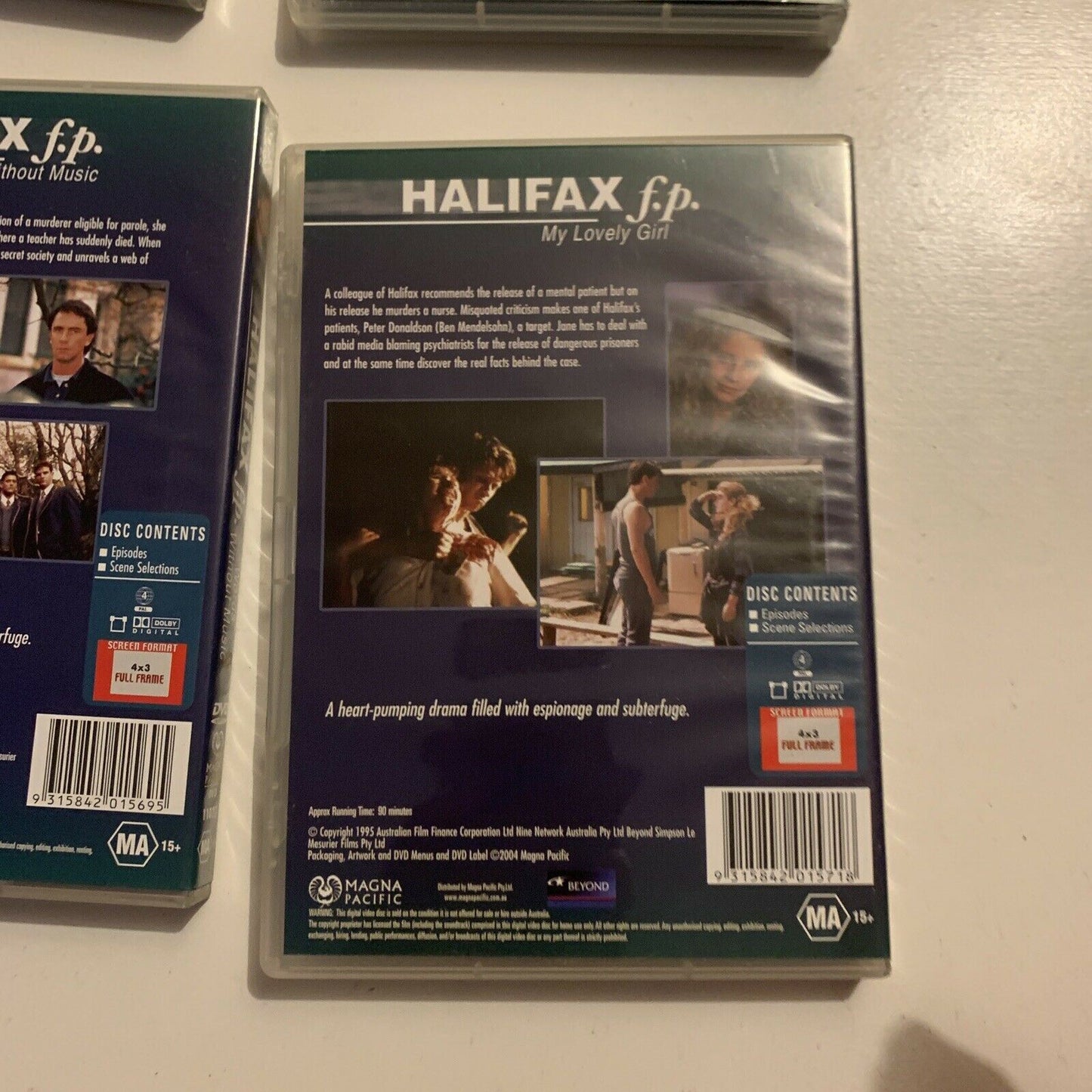 Halifax FP : Case Closed Box Set (DVD, 1995, 4-Disc) Rebecca Gibney. Region 4