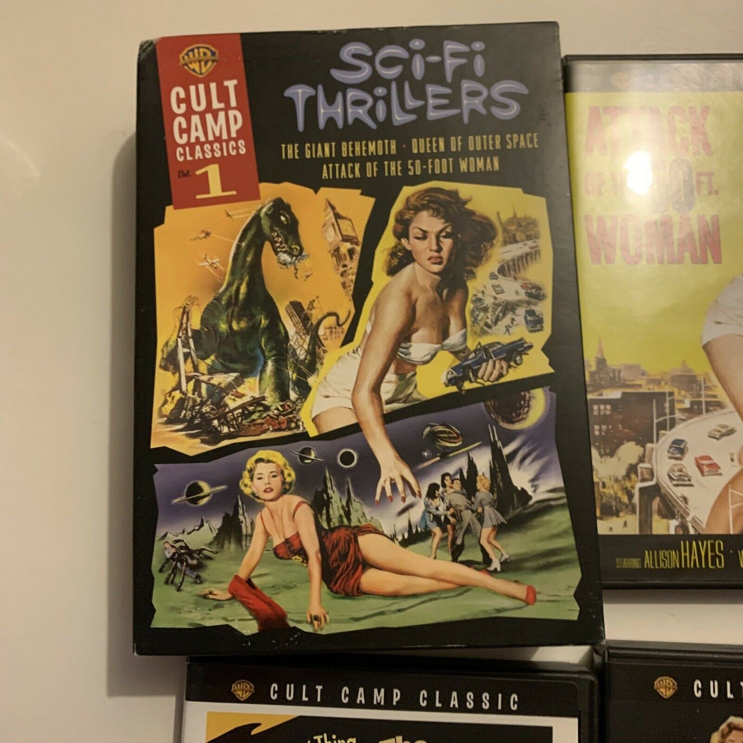 Attack Of The 50ft Woman / The Giant Behemoth / Queen Of Outer Space DVD