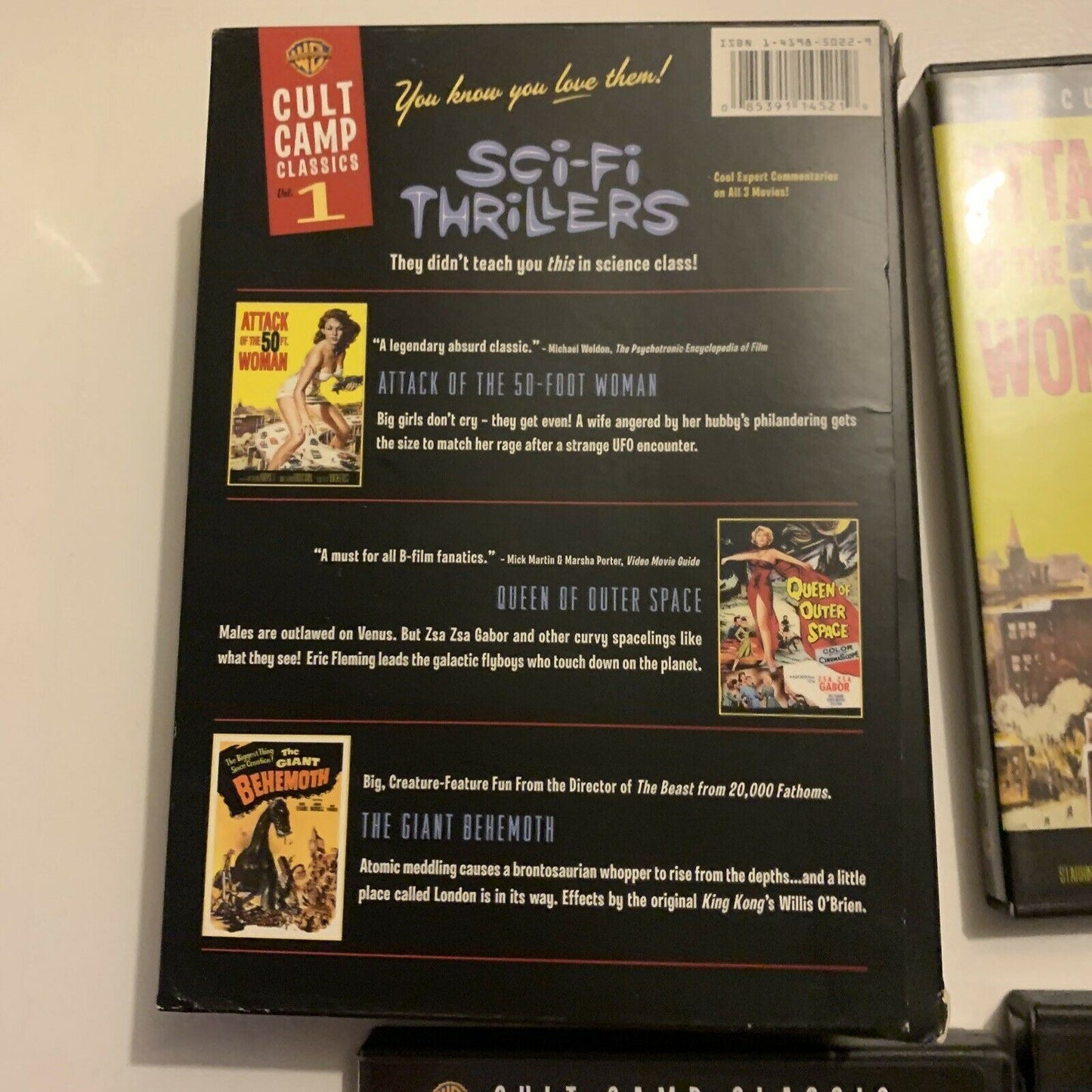 Attack Of The 50ft Woman / The Giant Behemoth / Queen Of Outer Space DVD