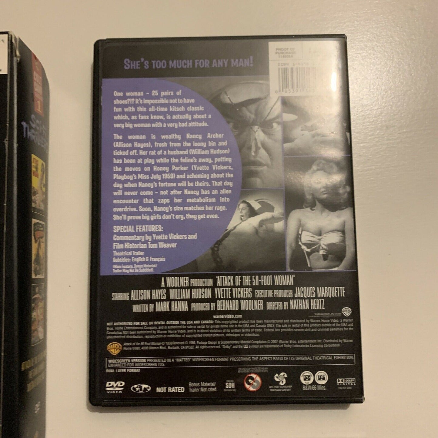 Attack Of The 50ft Woman / The Giant Behemoth / Queen Of Outer Space DVD