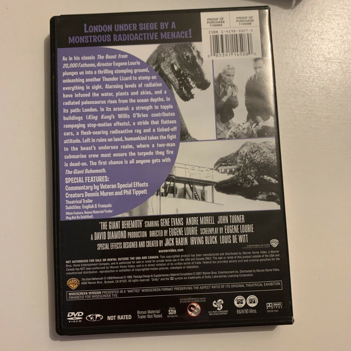 Attack Of The 50ft Woman / The Giant Behemoth / Queen Of Outer Space DVD