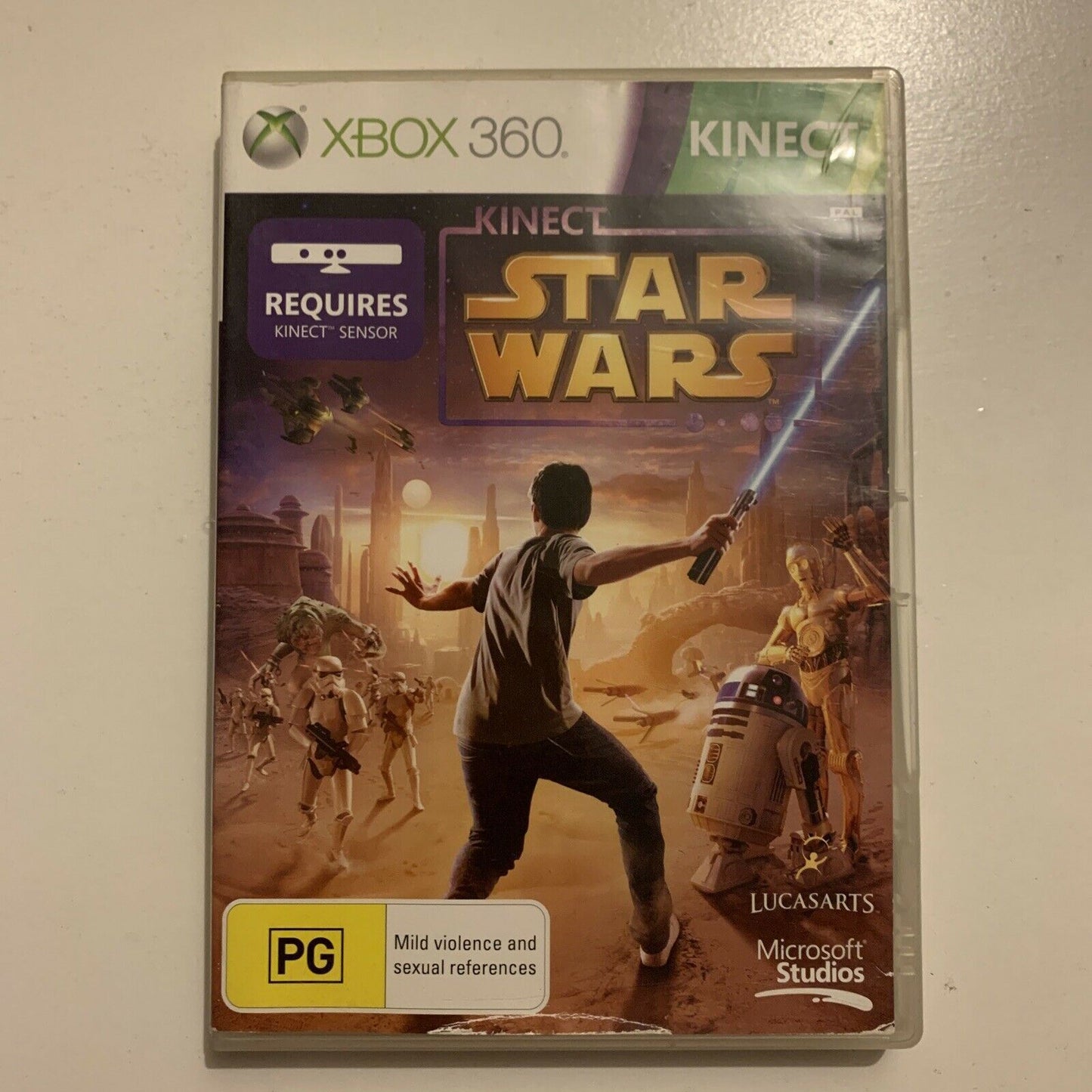 Kinect Star Wars + Bonus Demo Games - Microsoft Xbox 360 PAL Game