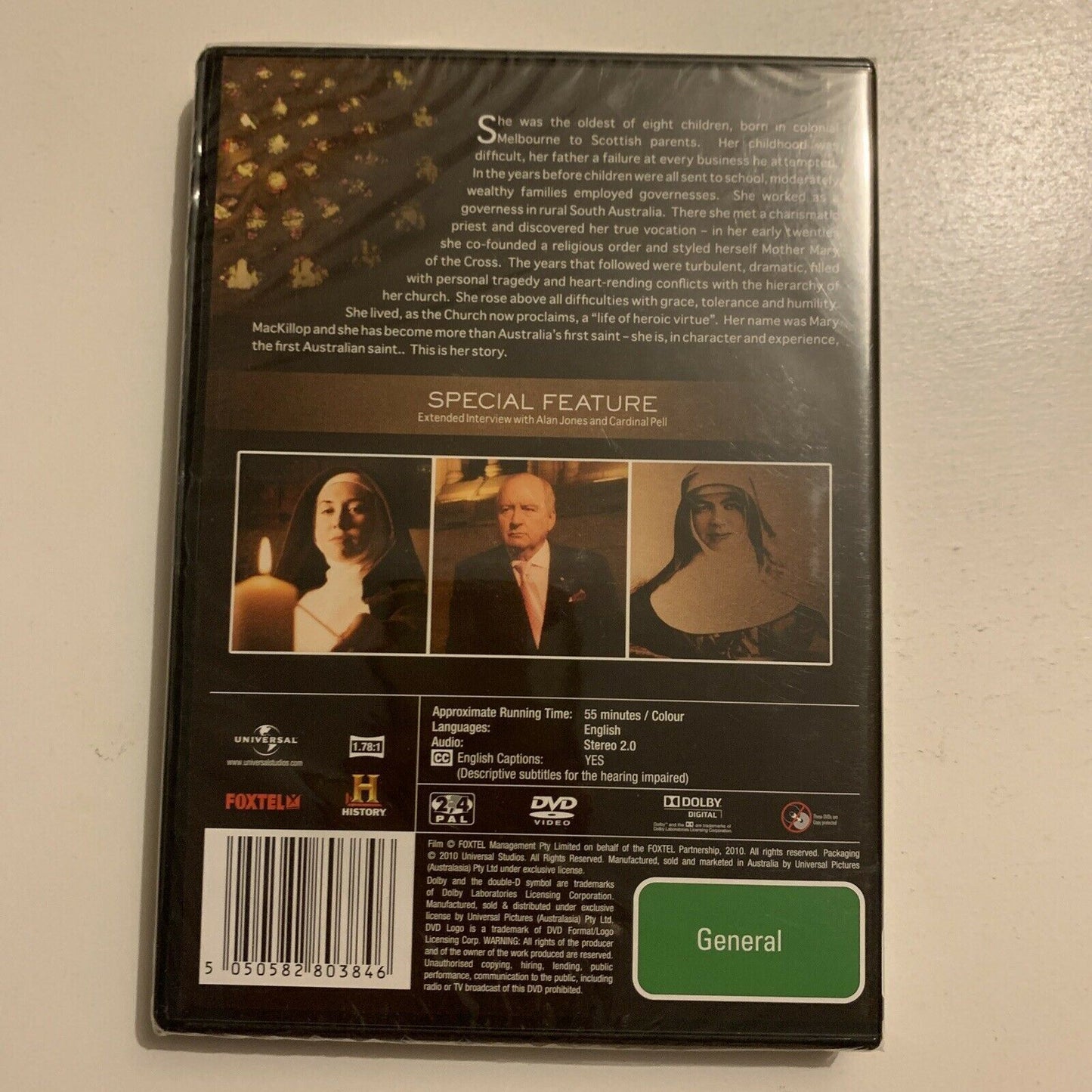 *New Sealed* Blessed Mary (DVD, 2010) Mary MacKillop Documentary. Region 4&2