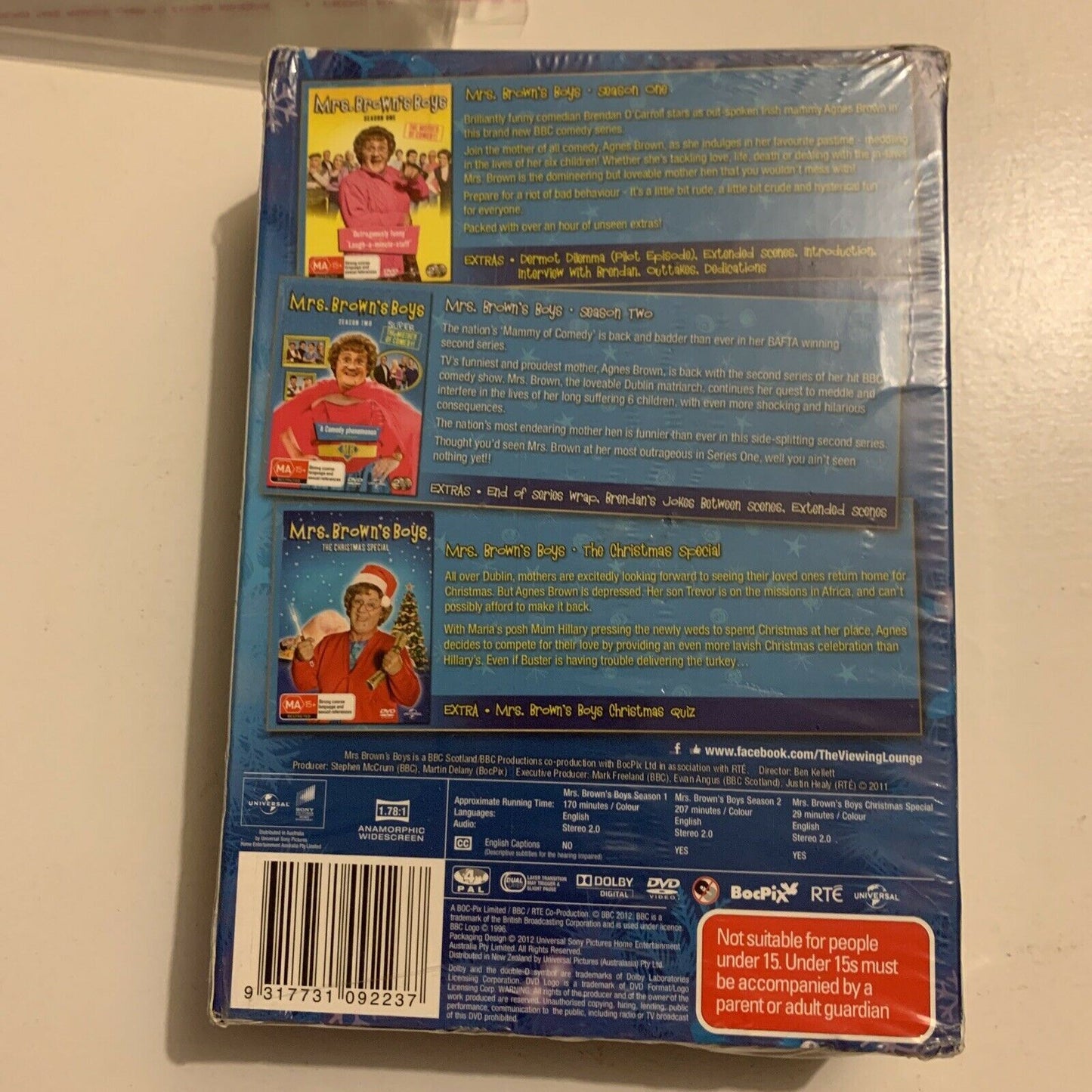 *New Sealed* Mrs Brown's BoxSet Complete Season 1 & 2 + Xmas Special (DVD, 2012)