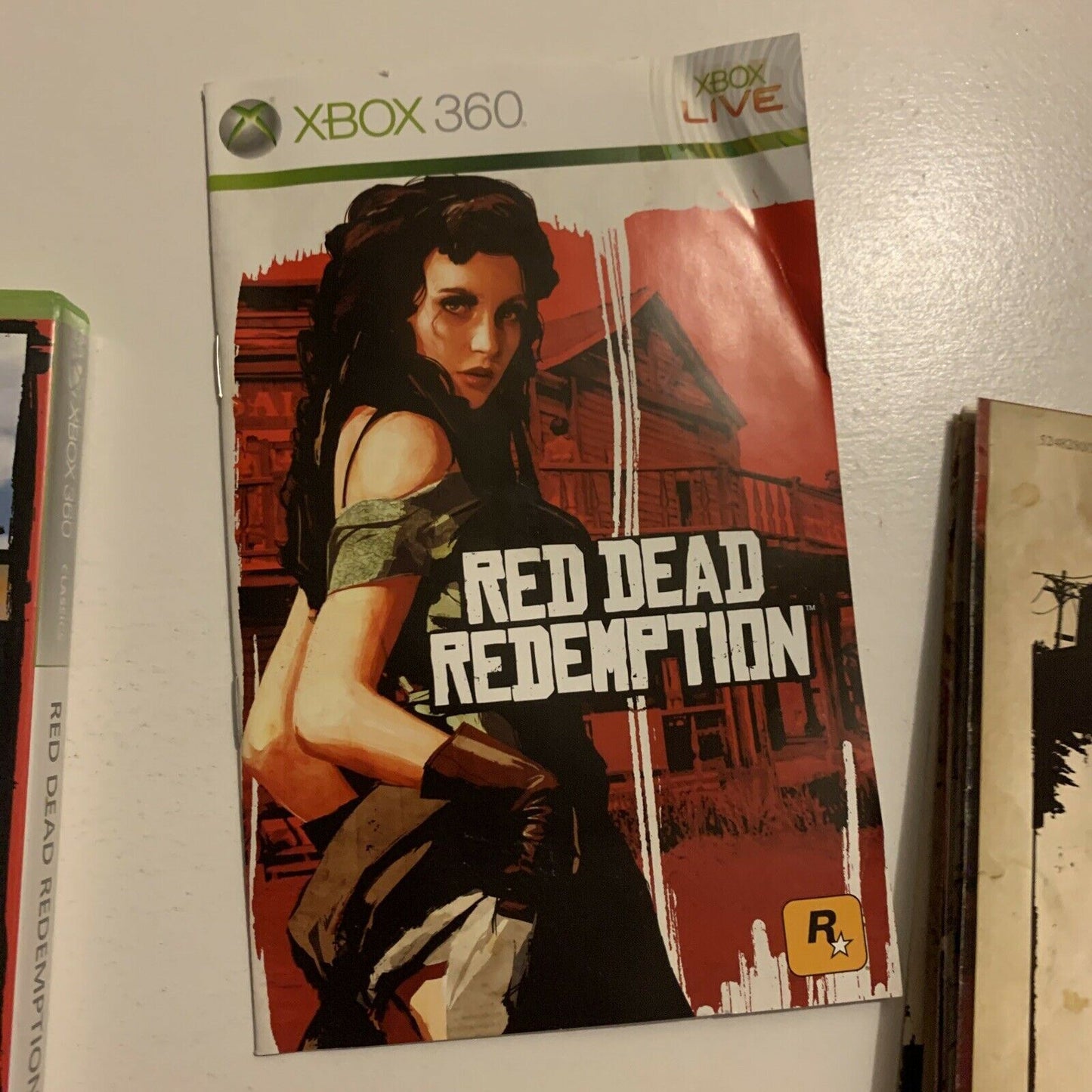 Red Dead Redemption - Microsoft XBOX 360 PAL Game With Manual And Map