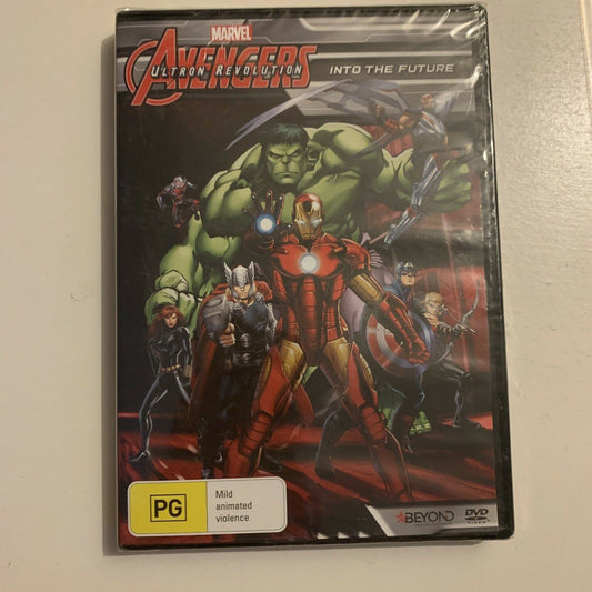 *New Sealed* Avengers Ultron Revolution - Into The Future (DVD, 2017) Region 4