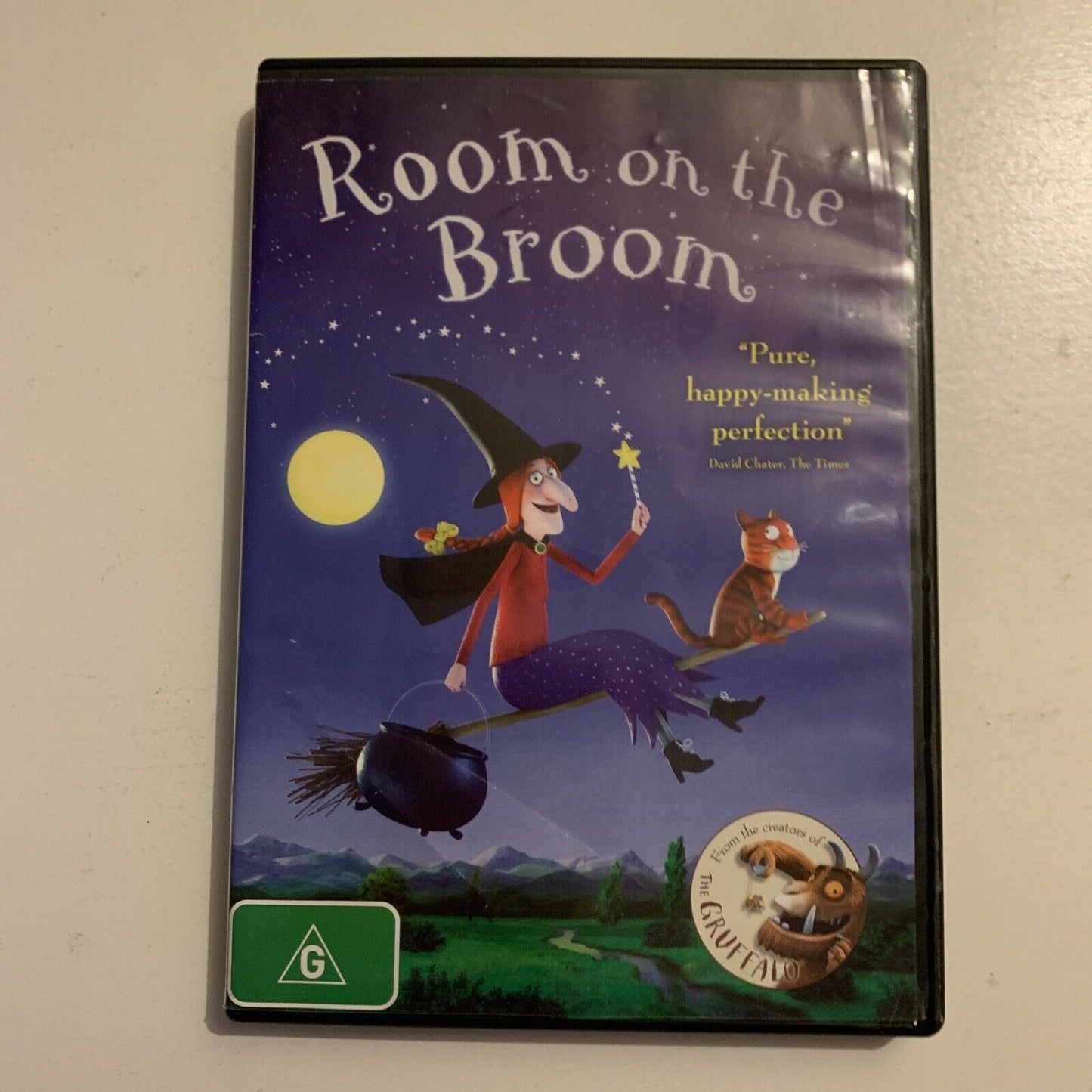 Room On The Broom (DVD, 2012) Gillian Anderson, Rob Brydon. Region 4