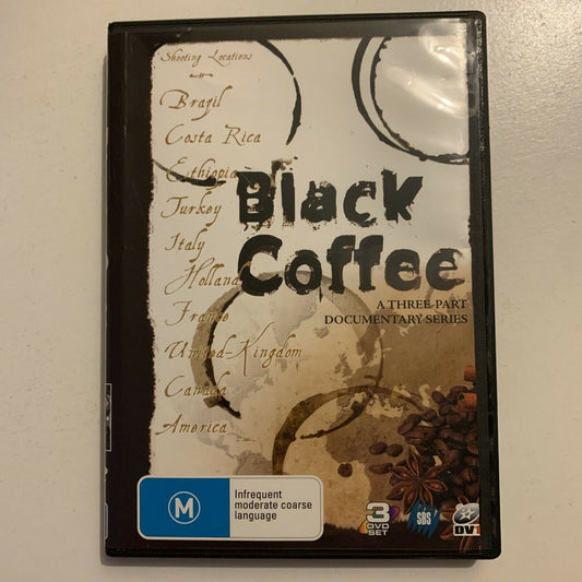 Black Coffee - Documentary Series (DVD, 2005, 3-Disc)  Region 4