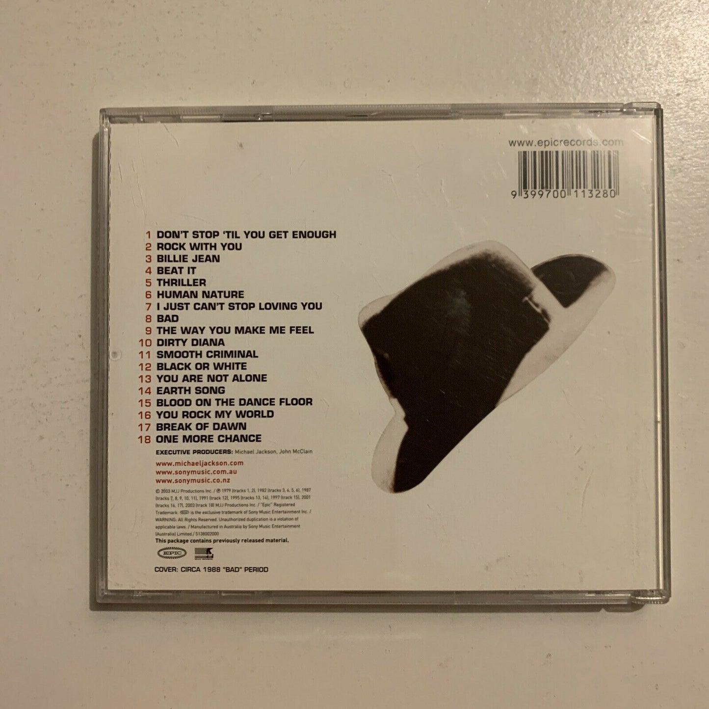 Michael Jackson – Number Ones (CD, 2003) Album