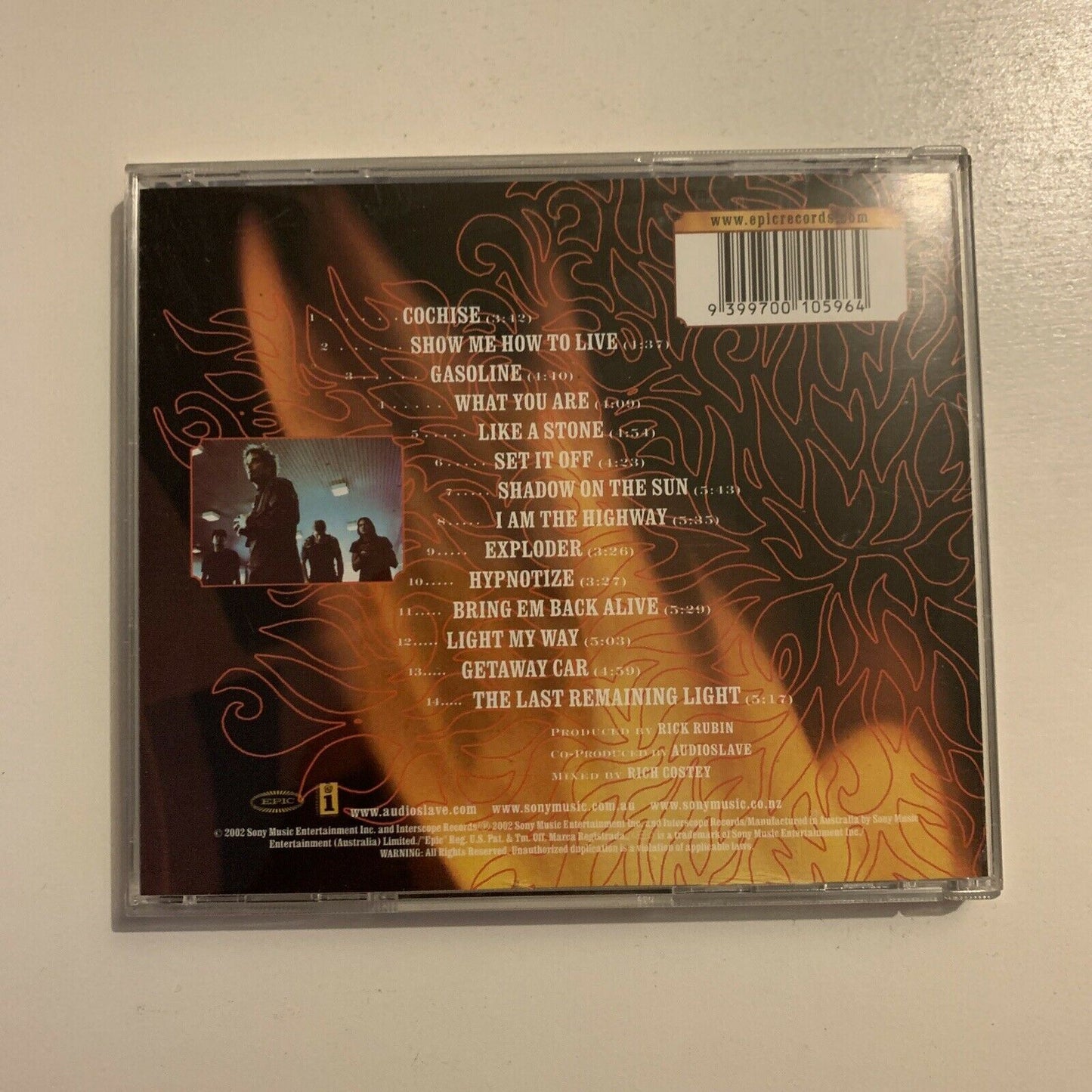 Audioslave – Audioslave (CD, 2002) Album