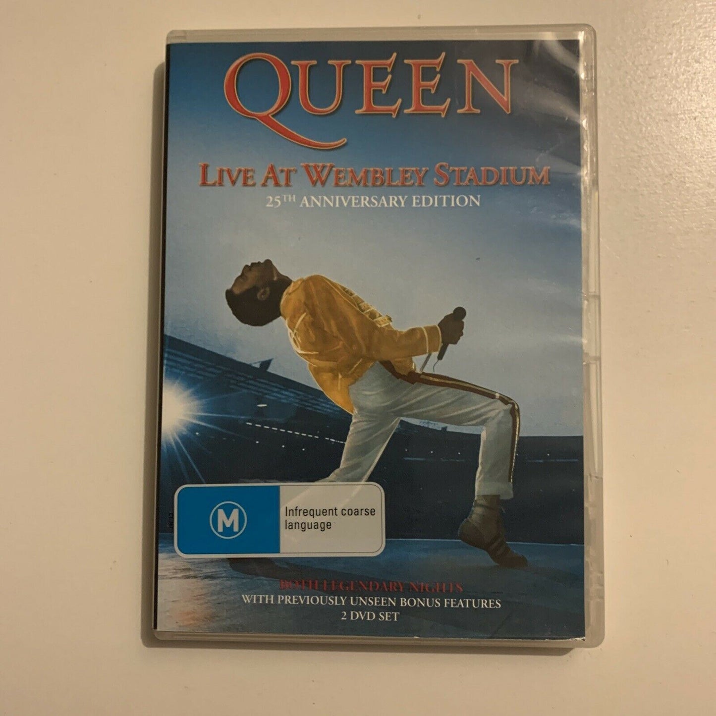 Queen - Live at Wembley Stadium 25th Anniversary Edition (DVD, 1986) All Regions