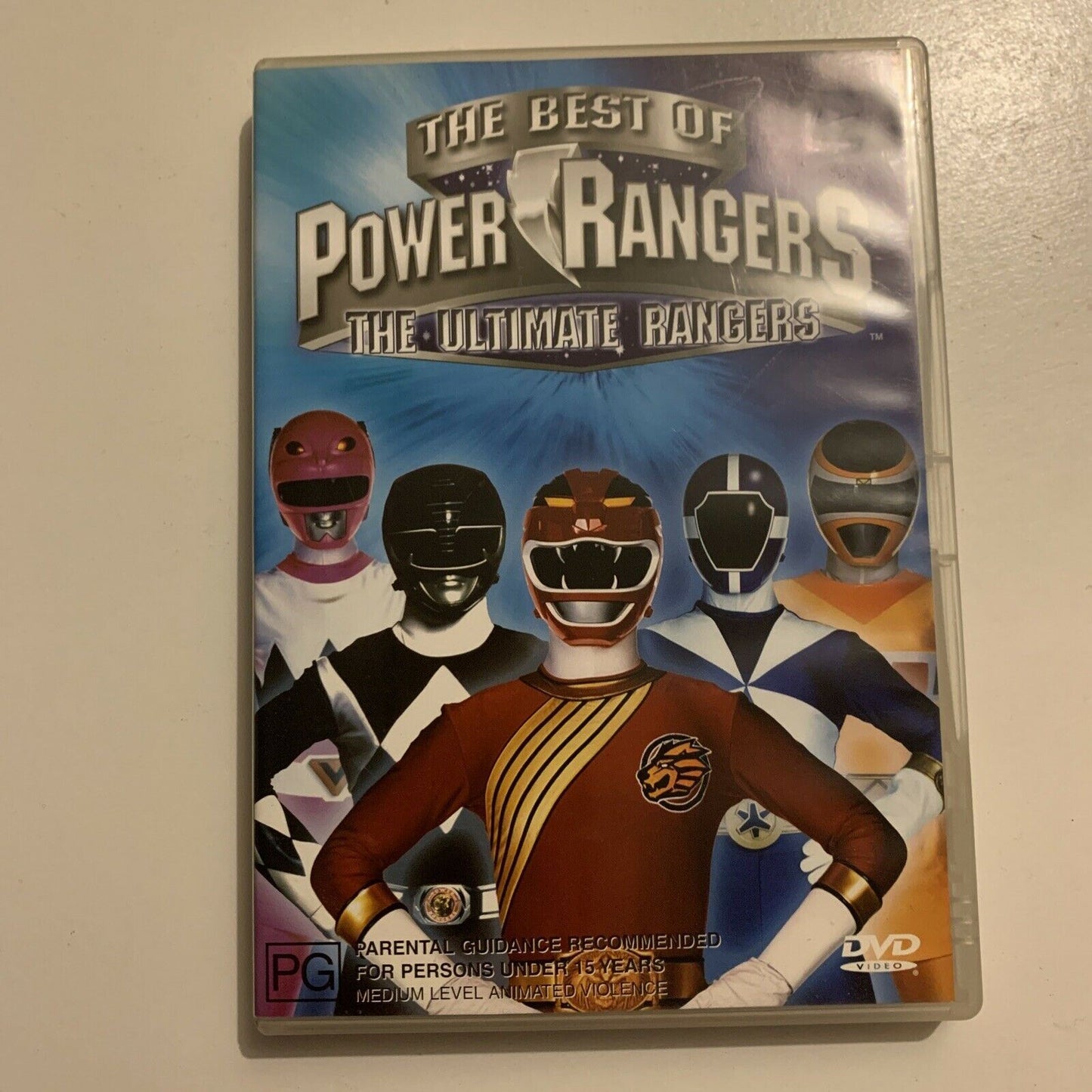 Best Of The Power Rangers - Ultimate Rangers  (DVD, 2003) Region 4