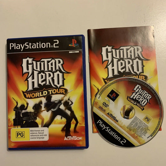 Guitar Hero - World Tour PlayStation 2 PS2 With Manual PAL