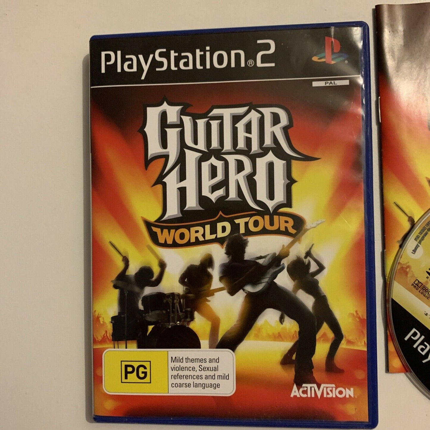 Guitar Hero - World Tour PlayStation 2 PS2 With Manual PAL