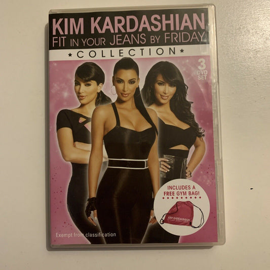 Kim Kardashian: Fit In Your Jeans By Friday - Collection (DVD, 2009, 3-Disc)
