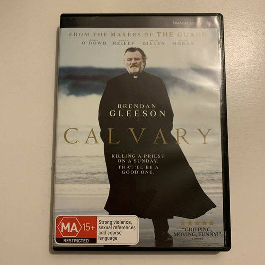 Calvary (DVD, 2014) Brendan Gleeson, Chris O'Dowd, Kelly Reilly. Region 4