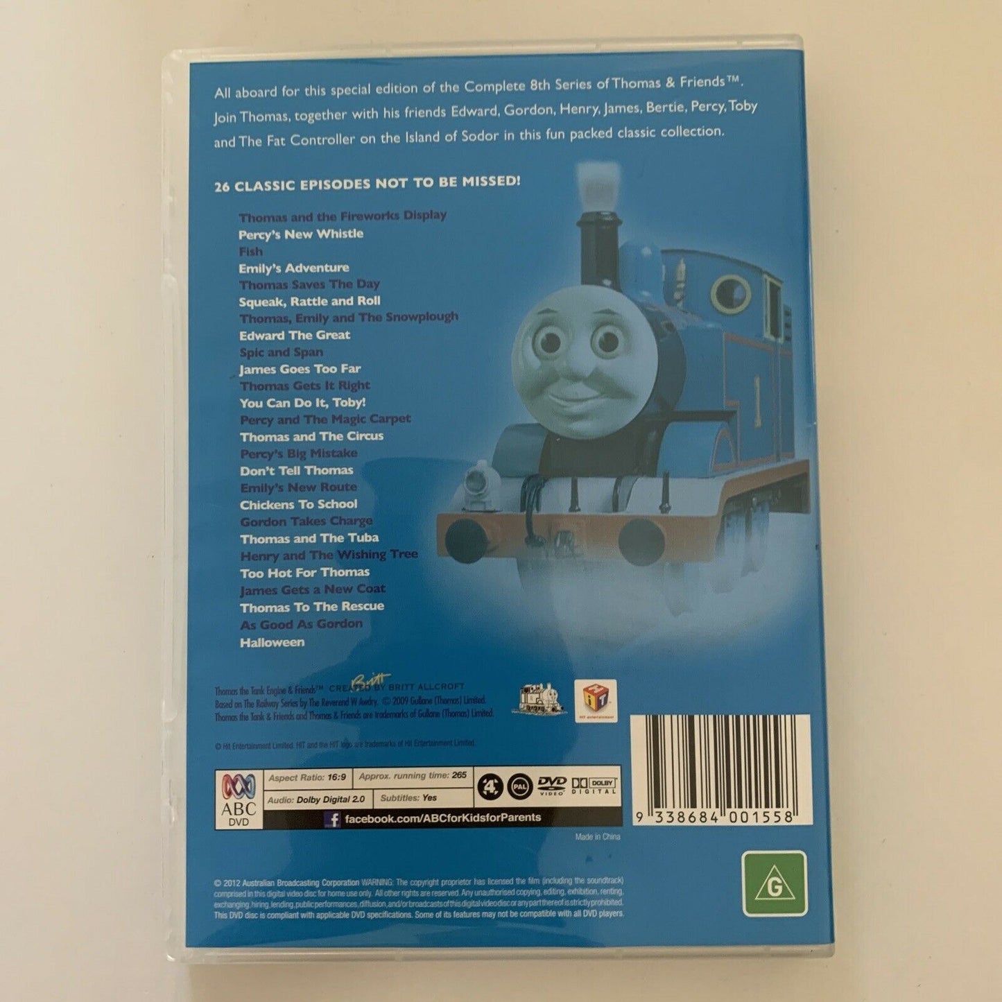 Thomas & Friends - Series 8 (DVD, 2012) Region 4