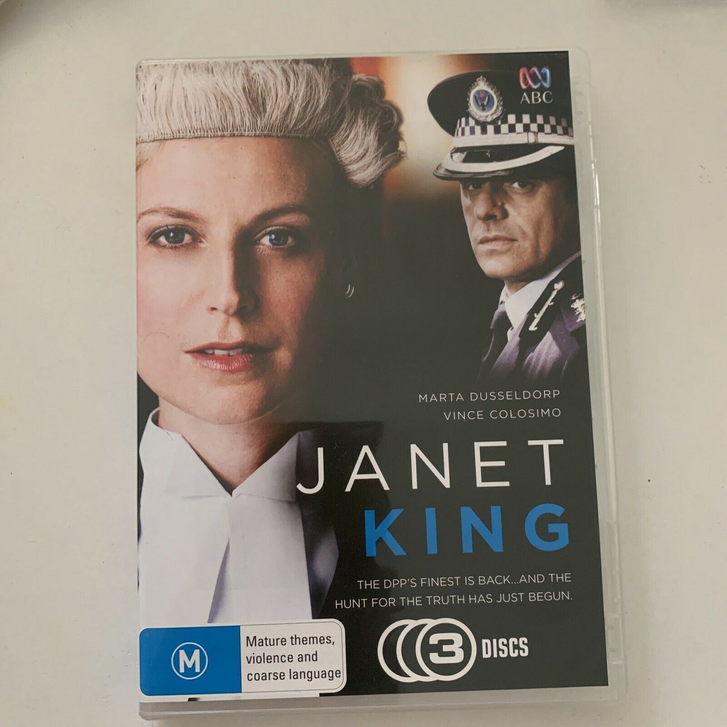 Janet King (DVD, 2014, 3-Disc) Marta Dusseldorp, Vince Colosimo, Region 4