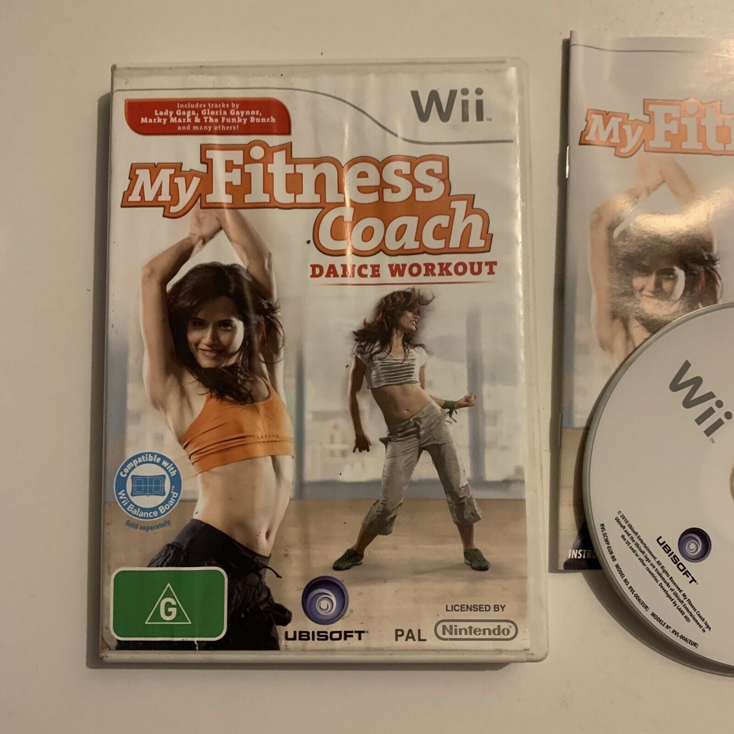 My Fitness Coach Dance Workout - Nintendo Wii PAL Manual