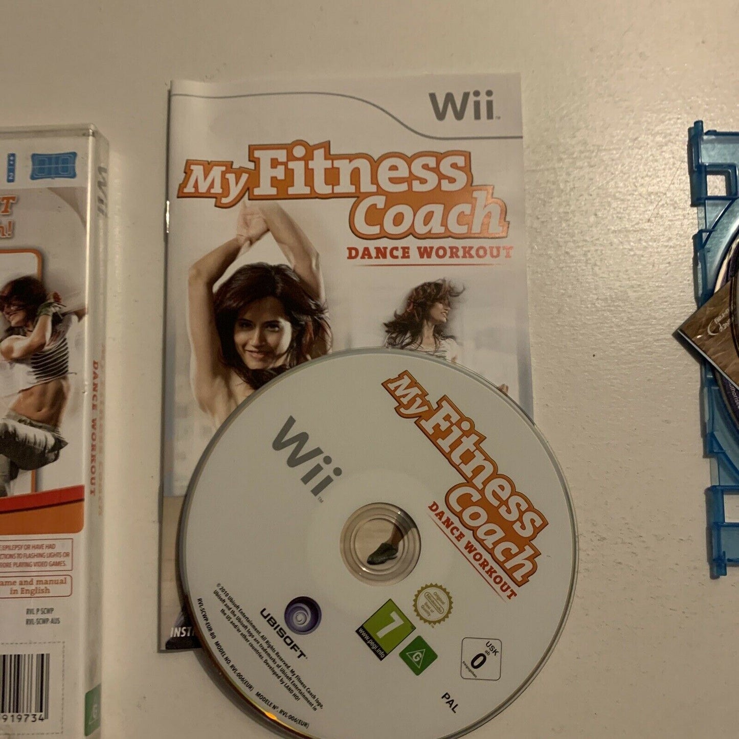 My Fitness Coach Dance Workout - Nintendo Wii PAL Manual