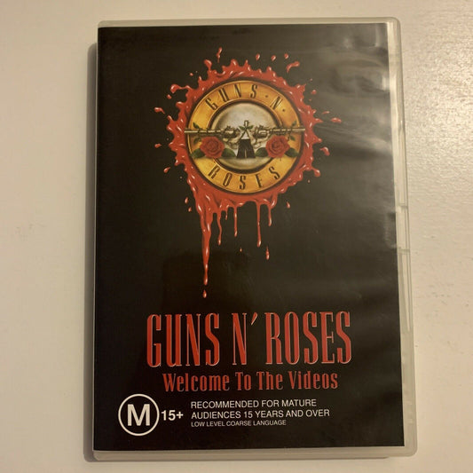 Guns n' Roses - Welcome to the Videos (DVD, 1998) Region ALL