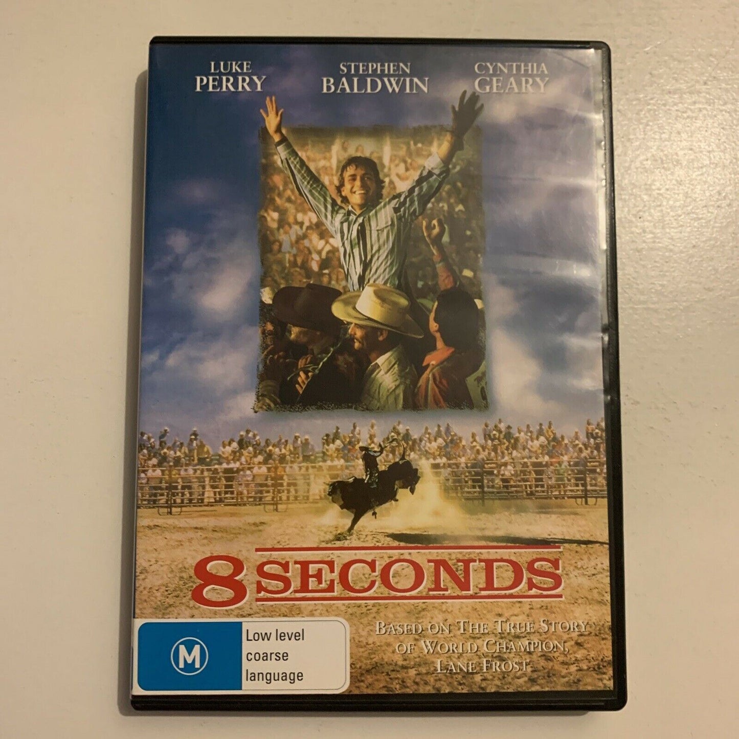 8 Seconds (DVD, 1993) Luke Perry, Stephen Baldwin. Region 4