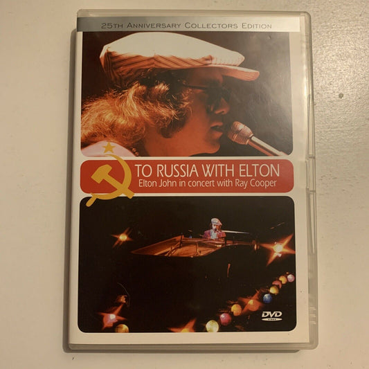 To Russia With Elton - Elton John In Concert With Ray Cooper (DVD, 1979) Region4